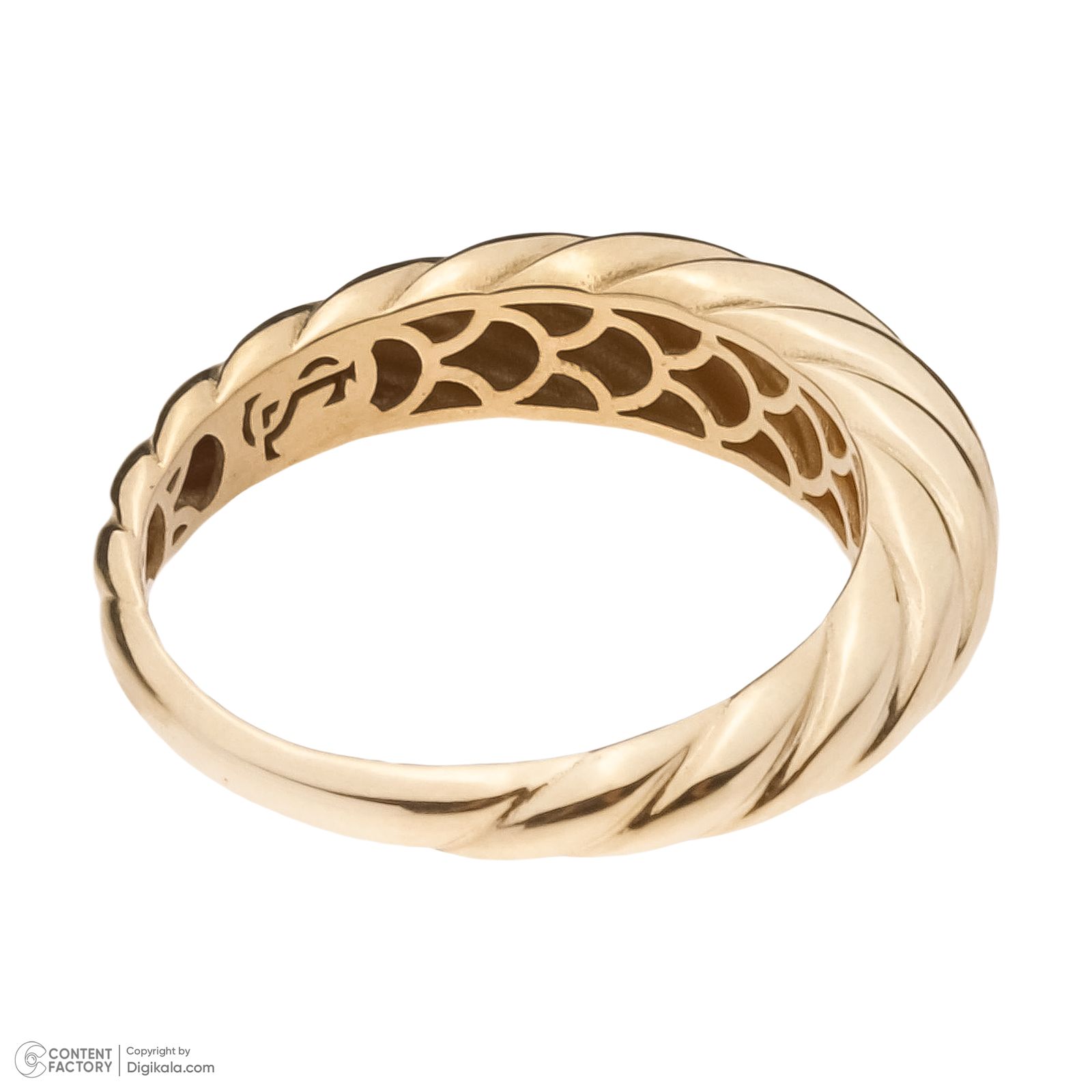 انگشتر طلا 18 عیار زنانه گلدم مدل R-3090012 -  - 5