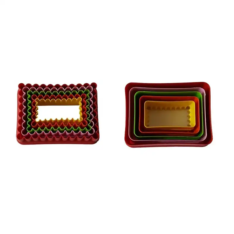 قالب شیرینی به گز مدل مستطیل مجموعه 5 عددی