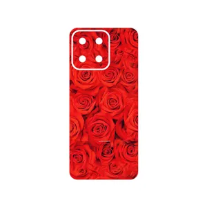 MAHOOT Red_Flower Cover Sticker for Honor X7c