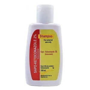  شامپو مو ساپونین مدل Ketokonazole  حجم 100 میلی لیتر بسته 5 عددی