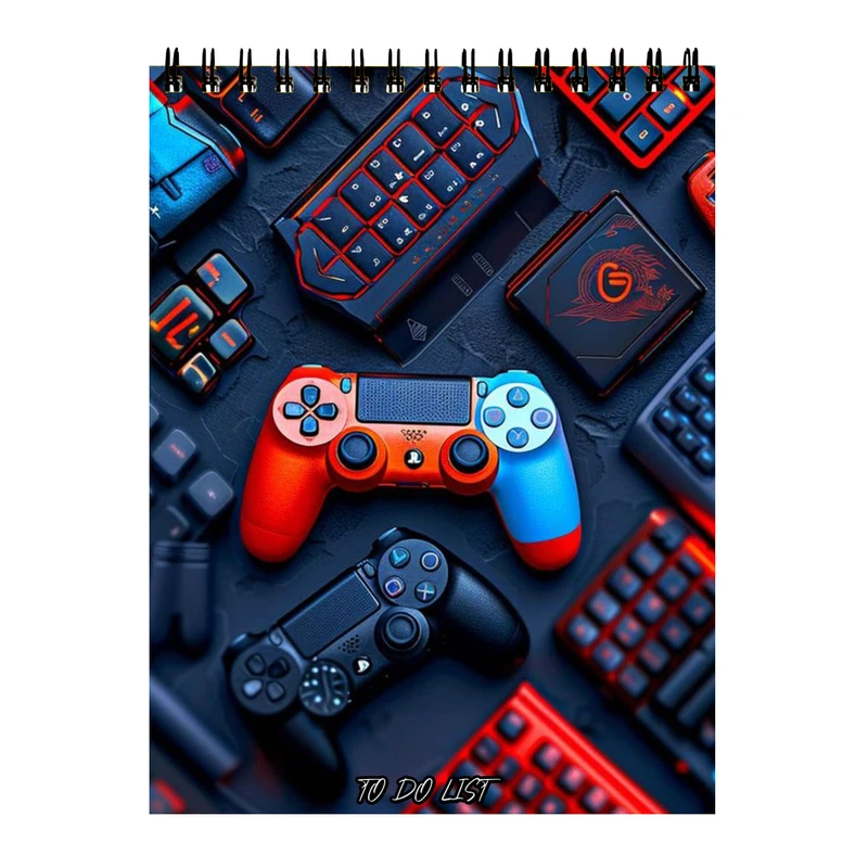 دفتر برنامه‌ریزی 60 برگ مدل دسته پلی استیشن کد 520