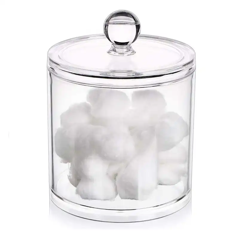 استند گوش پاک کن و پد و پنبه آرایشی مدل 158 به همراه قلم ماسک