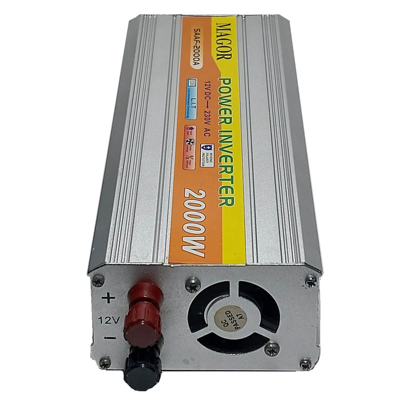 اینورتر تک فاز میگور مدل SAAf-2000A ظرفیت 2 کیلووات