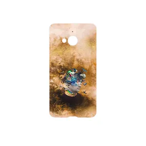 MAHOOT Collage of surreal Portrait of Men Cover Sticker for HTC U Play