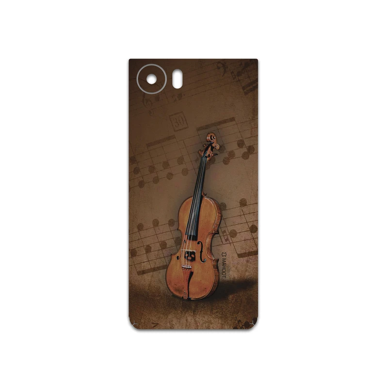 برچسب پوششی ماهوت مدل Violin-Instrument مناسب برای گوشی موبایل بلک بری Keyone-DTEK70
