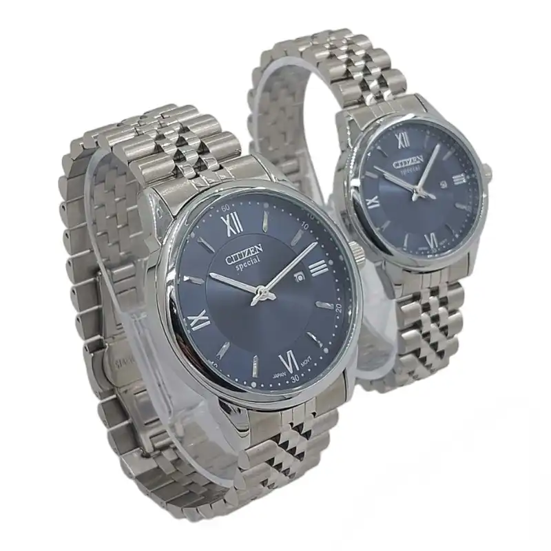 ست ساعت مچی عقربه ای  زنانه و مردانه مدل کلاسیک CIT