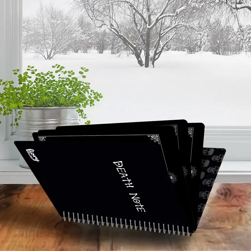 دفتر مستر راد مدل بلک ژورنال طرح یادداشت مرگ کد 2214 Death note
