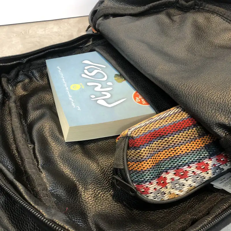 کوله پشتی زنانه مدل لبه‌دار