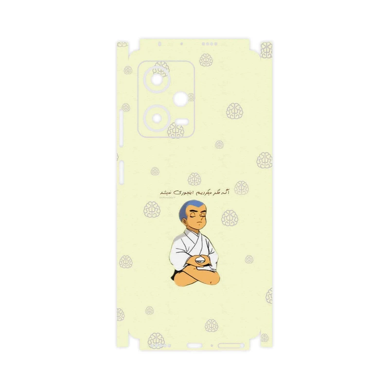 برچسب پوششی ماهوت مدل Ikkyu-san-FullSkin مناسب برای گوشی موبایل شیائومی Redmi Note 12 Pro 5G