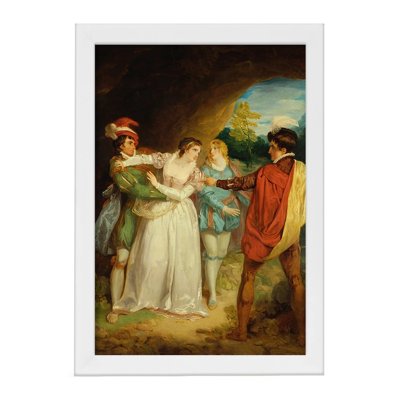 تابلو خندالو مدل نقاشی غار قانون شکنان اثر فرانسیس ویتلی کد F12248