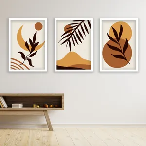 تابلو مدل مینیمال دکوراتیو کد LA-G30121 مجموعه 3 عددی