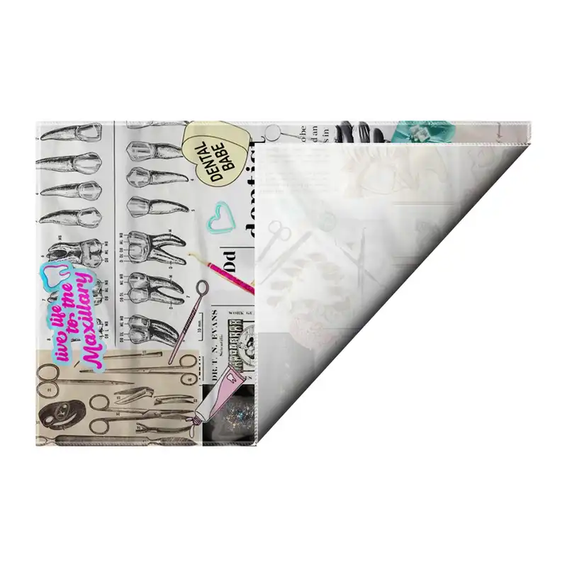 کاغذ کادو ترمه طراحان ایده مدل پترن دندان پزشکی کد job0002