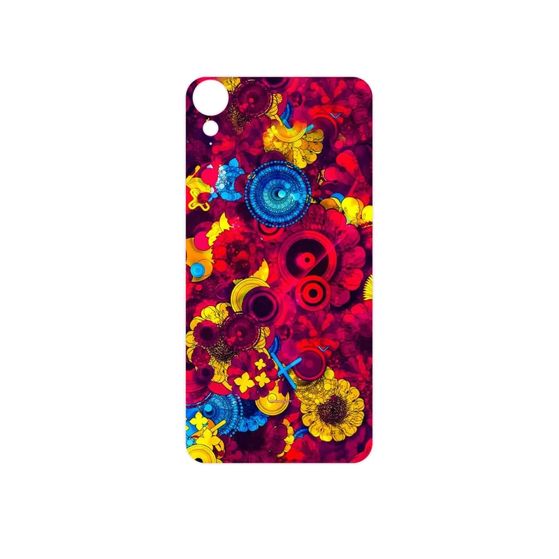 برچسب پوششی ماهوت مدل Vector Flower Garden Digital Art مناسب برای گوشی موبایل اچ تی سی Desire 10 Lifestyle
