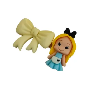 گیره مو زنانه مدل فانتزی طرح پرنسس و پاپیون کد 21021