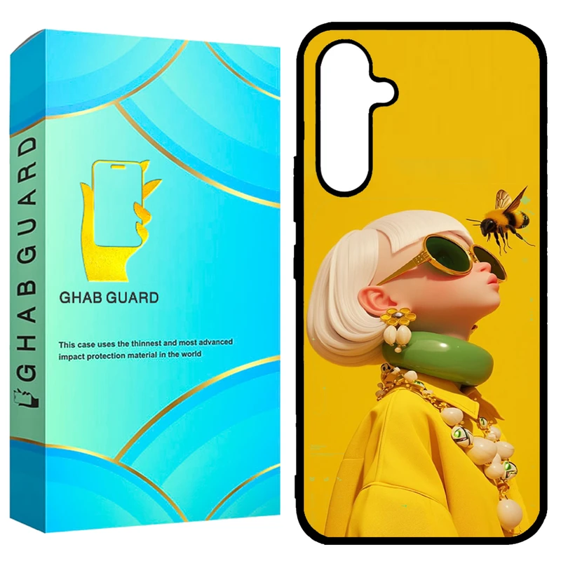 کاور قاب گارد طرح دختر مدل GCHPA54 مناسب برای گوشی موبایل سامسونگ  Galaxy A54 5G