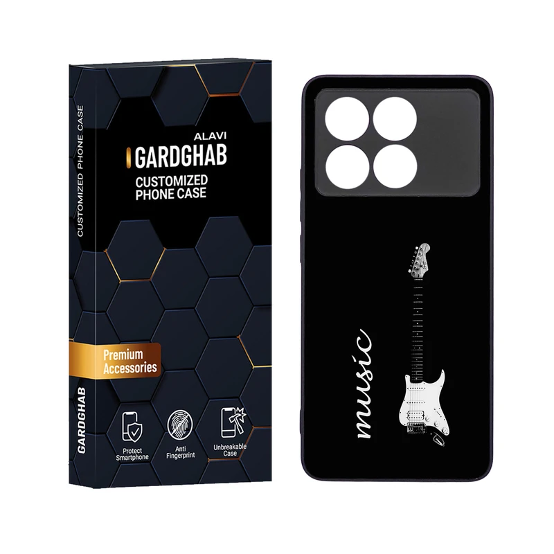 کاور گارد قاب علوی مدل دور ژله ای مناسب برای گوشی موبایل شیائومی Poco X6 Pro