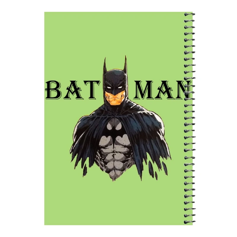 دفتر مشق 80 برگ اس جی مدل بتمن کد ۳۴    