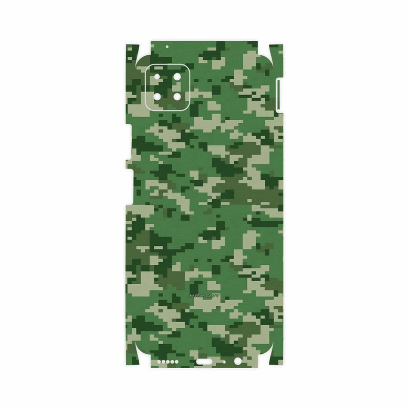 برچسب پوششی ماهوت مدل Army-Green-Pixel-FullSkin مناسب برای گوشی موبایل هوآوی Nova Y60
