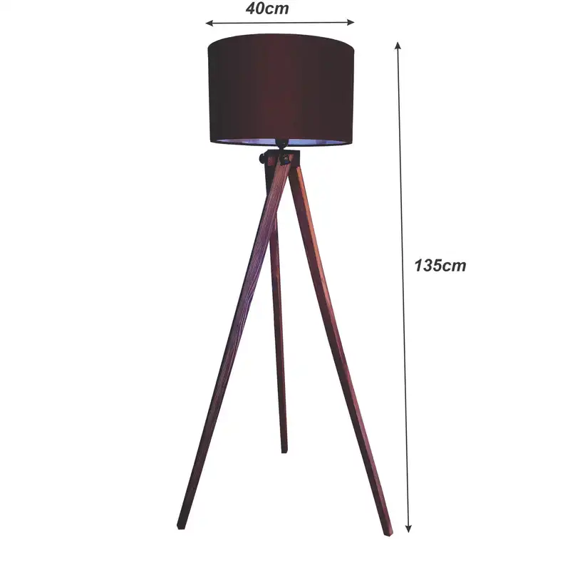 آباژور ایستاده مدل LA - 001 به همراه چراغ آویز