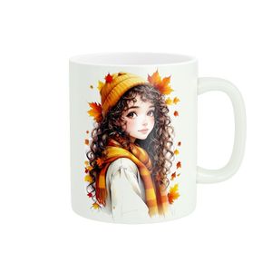 ماگ طرح دخترانه فانتزی کد 01