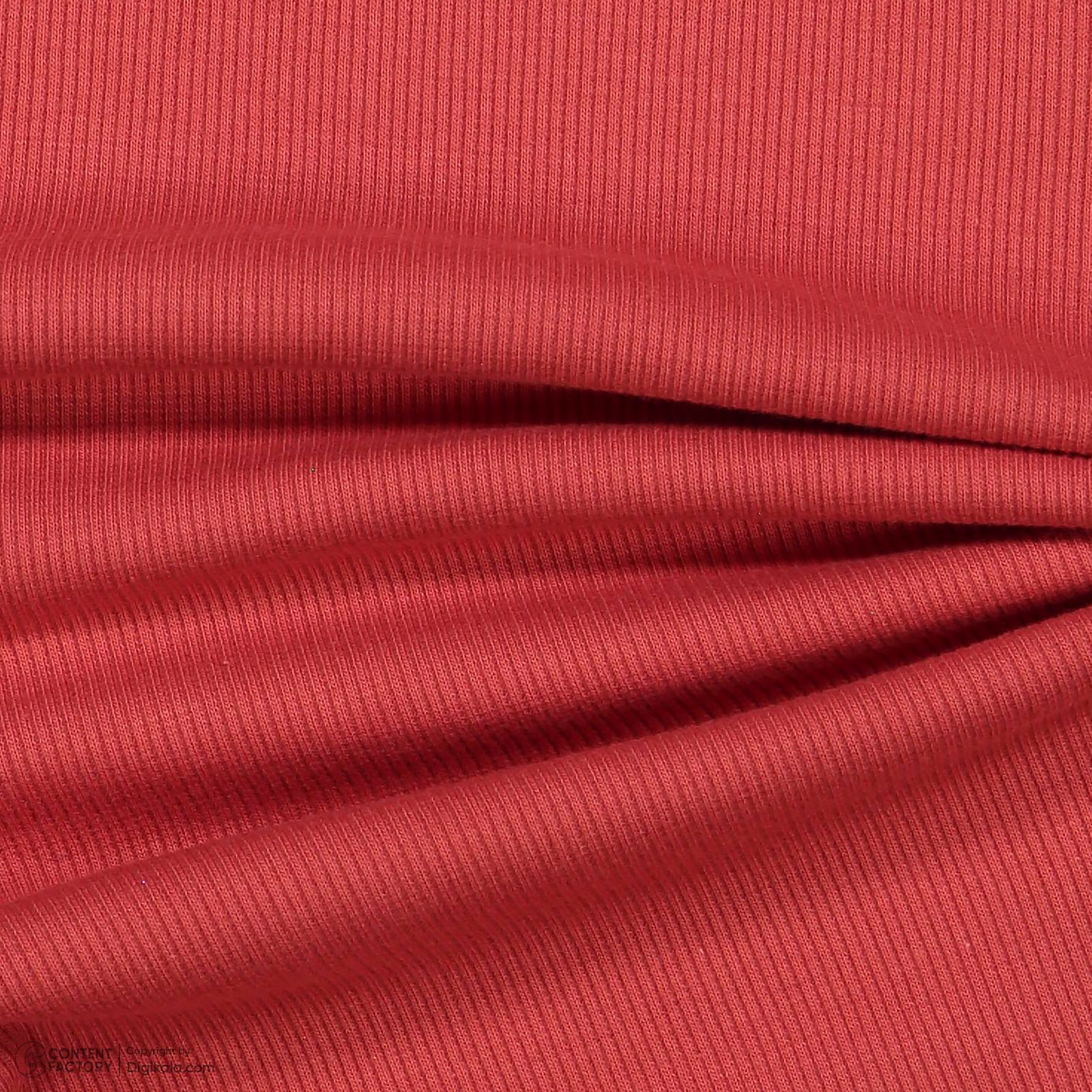 تی شرت آستین بلند زنانه ایزی دو مدل 218133 رنگ قرمز -  - 5