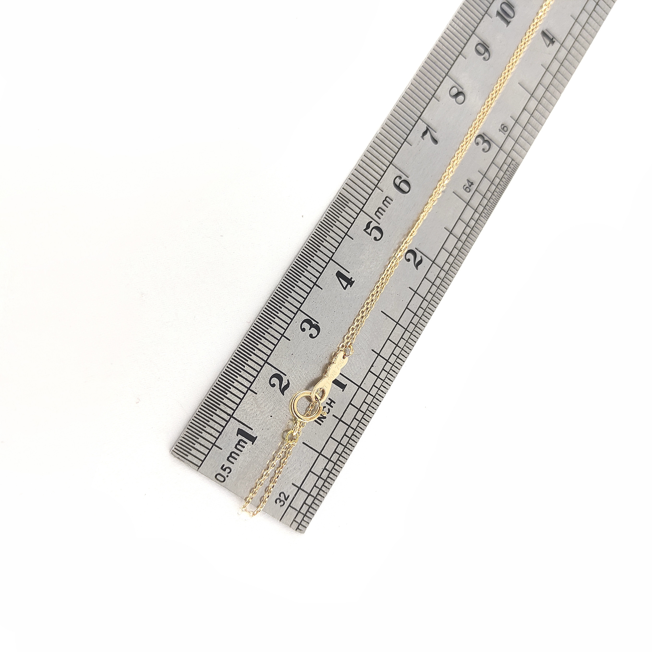 گردنبند طلا 18 عیار دخترانه طلا و جواهر سازی افرا مدل سنجاقک 307