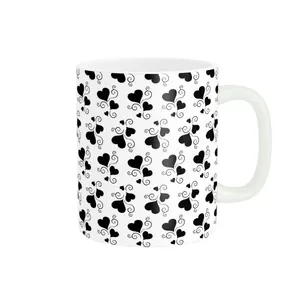 ماگ پاد آفرین طرح قلبی کد 5828