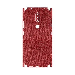 MAHOOT Fabric Texture 4-FullSkin Cover Sticker for Nokia 2.4