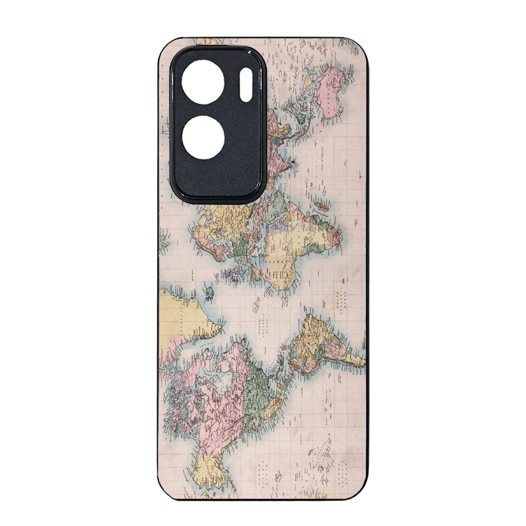 کاور گالری وبفر طرح نقشه جهان مناسب برای گوشی موبایل آنر 90 lite