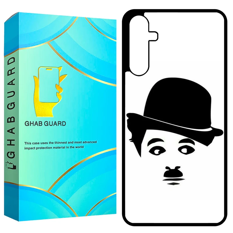 کاور قاب گارد طرح چارلی چاپلین مدل GCHPA24 مناسب برای گوشی موبایل سامسونگ Galaxy A24 4G 