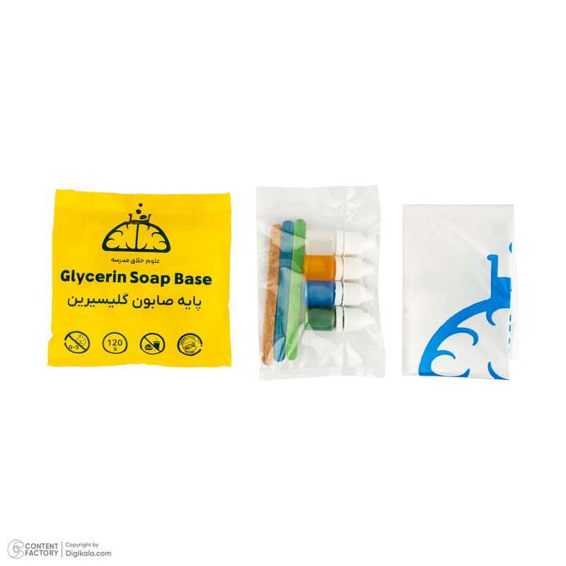 بازی آموزشی علوم خلاق مدرسه طرح ساخت صابون مدل OKM-1002