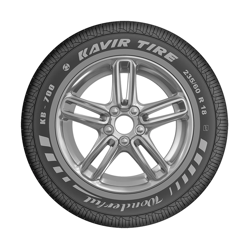 عکس شماره 4 : لاستیک خودرو کویر تایر مدل wonderfull (235-18) kb700 سایز 18-60-235 میلی-متر تولید سال 2025-1 حلقه