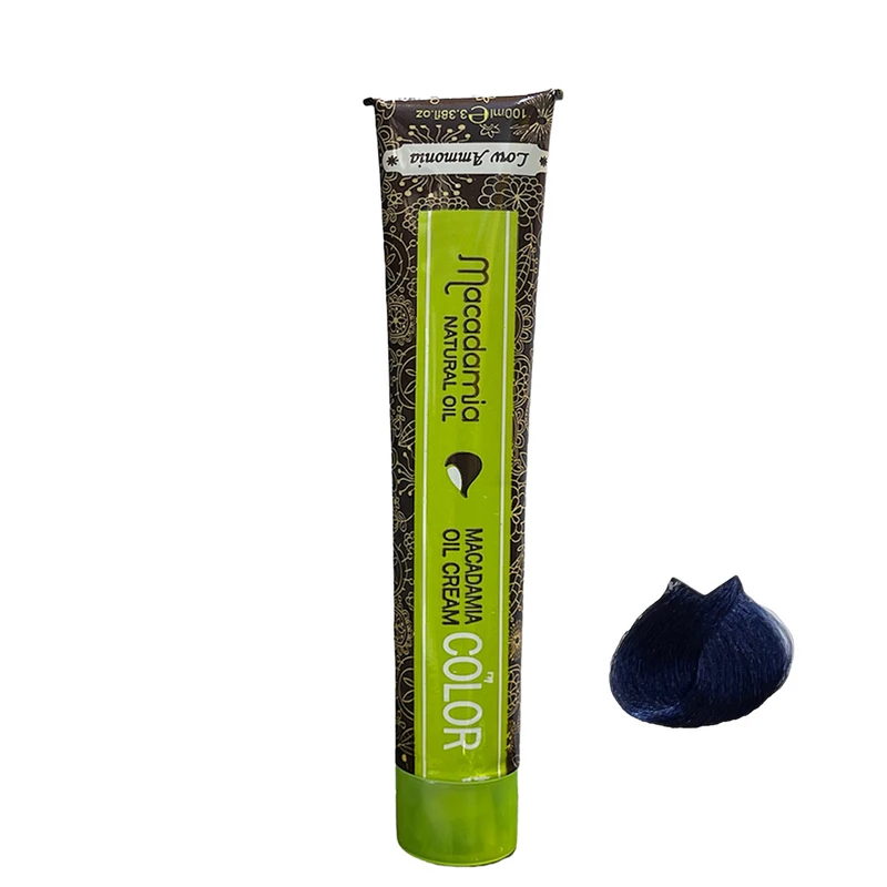 رنگ مو ماکادامیا شماره F10 حجم 100 میلی لیتر رنگ سرمه ای