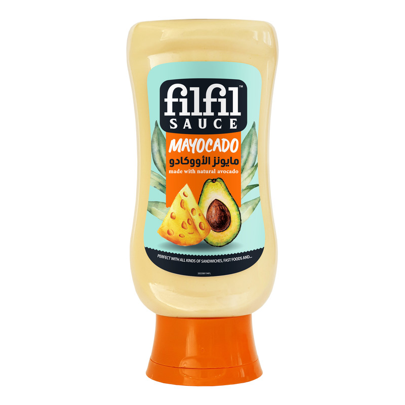 سس مایونز آووکادو با چربی کاهش یافته فیلفیل - 300 گرم