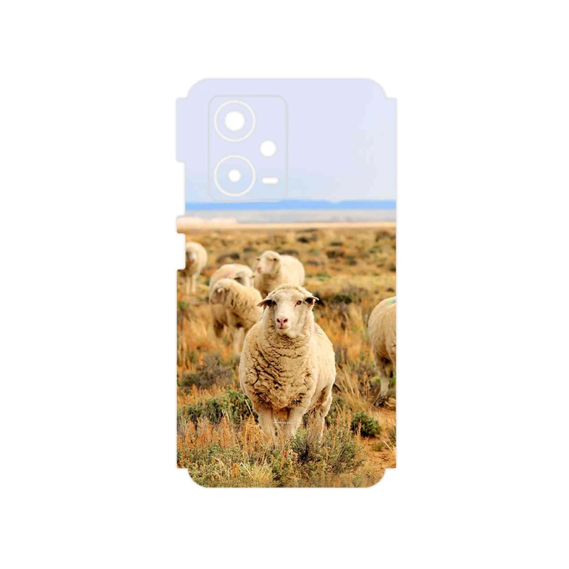 برچسب پوششی ماهوت مدل Sheep مناسب برای گوشی موبایل شیائومی Redmi Note 12 Pro Plus