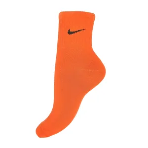 جوراب ورزشی ساق کوتاه مدل NI-K03 رنگ نارنجی تیره