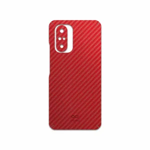 MAHOOT Red-Fiber Cover Sticker for Xiaomi Poco F3 5G