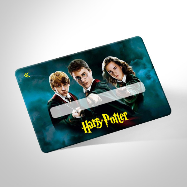 استیکر کارت مدل هری پاتر HARRY POTTER