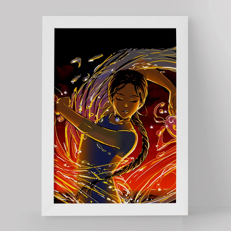 تابلو خندالو مدل کاتارا انیمه آواتار کد 12747