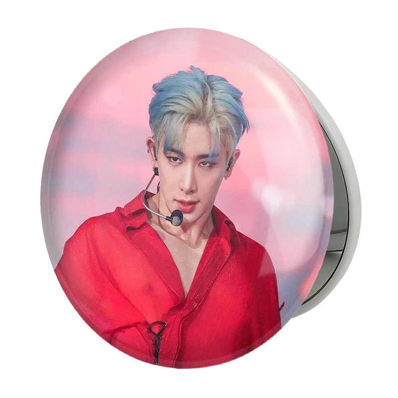 آینه جیبی خندالو طرح ونهو گروه مانستا اکس MONSTA X مدل تاشو کد 12278 