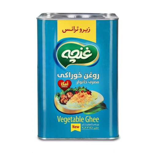 روغن گیاهی جامد غنچه - 5 کیلوگرم