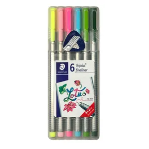 روان نویس استدلر مدل Triplus fineliner lotus کد Lsn6 بسته 6 عددی