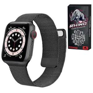 بند راینو مدل R-Milanese مناسب برای اپل واچ سری 5 38 / 40 میلی متری