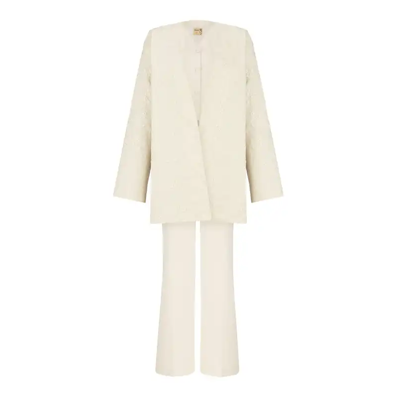 ست 3 تکه لباس زنانه السانا مدل نازبانو کد 180185