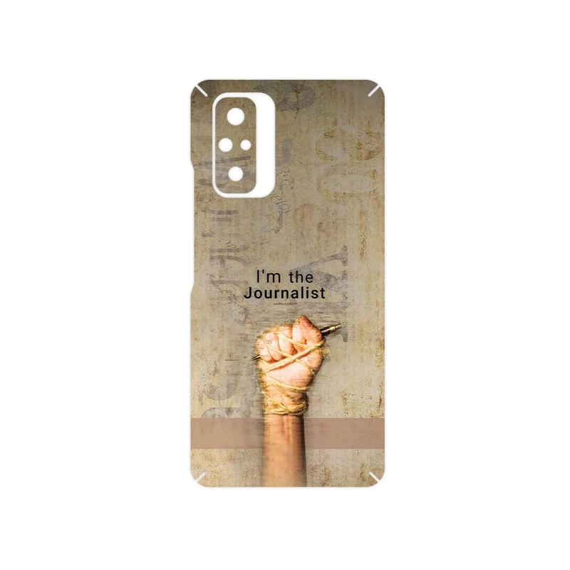 برچسب پوششی ماهوت مدل Journalist مناسب برای گوشی موبایل شیائومی Redmi Note 10 Pro Max