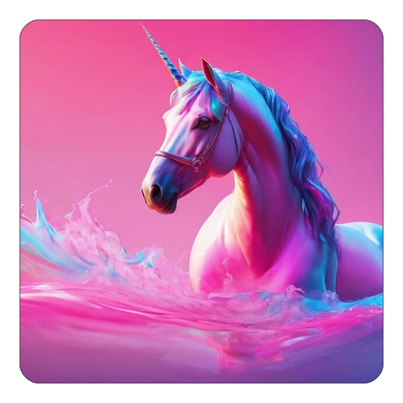 مگنت کاکتی طرح اسب تک شاخ و یونیکورن مدل mp32693