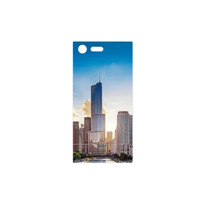 MAHOOT City of Chicago Cover Sticker for Sony Xperia X Compact