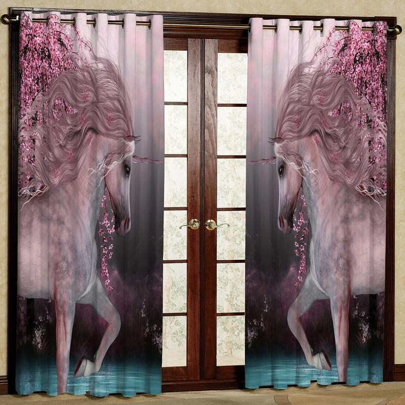 پرده مدل اسب مخمل پانچی کد 2411 سایز 200x140 سانتی متر
