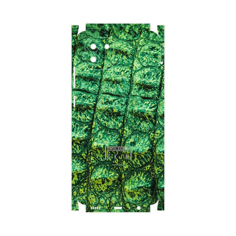 برچسب پوششی ماهوت مدل Crocodile Skin-FullSkin مناسب برای گوشی موبایل سامسونگ Galaxy A03