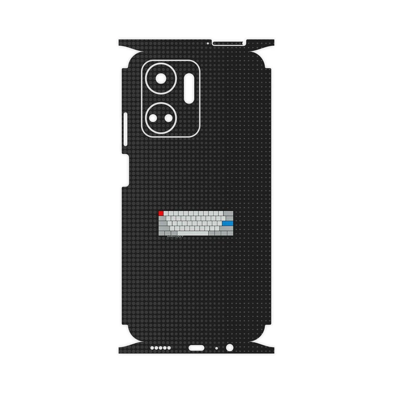 برچسب پوششی ماهوت مدل Minimal Keyboard Icon-FullSkin مناسب برای گوشی موبایل آنر X7a
